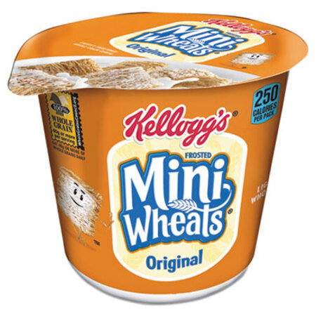 s® Breakfast Cereal, Frosted Mini Wheats, Single-Serve, 6/Box