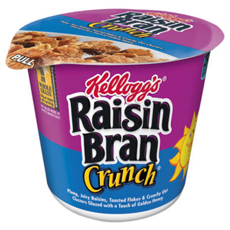 s® Breakfast Cereal, Raisin Bran Crunch, Single-Serve 2.8 oz Cup, 6/Box