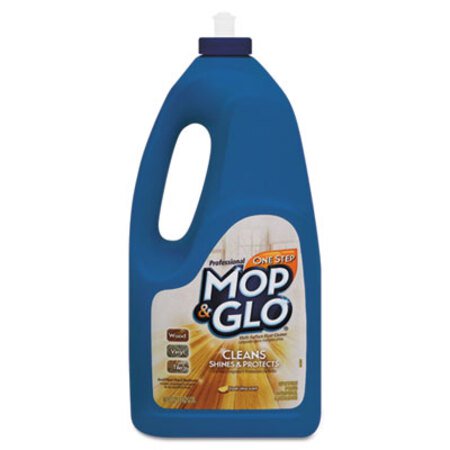 GLO® Triple Action Floor Shine Cleaner, Fresh Citrus Scent, 64 oz Bottle, 6/Carton