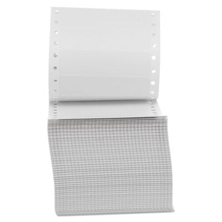 Universal® Dot Matrix Printer Labels, Dot Matrix Printers, 0.94 x 3.5, White, 5,000/Box