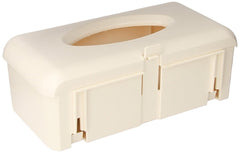 Becton Dickinson Glove Box Holder BD™ Horizontal Mounted 1-Box Capacity Ivory 4-1/4 X 7 X 12 Inch Plastic