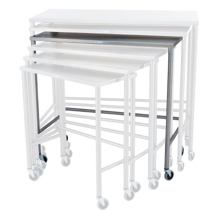 Blickman Instrument Table Nested 40 X 20 X 38 Inch 304 Stainless Steel