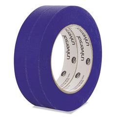 Universal® Premium Blue Masking Tape with UV Resistance, 3" Core, 18 mm x 54.8 m, Blue, 2/Pack