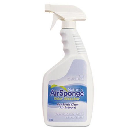 s Air Sponge Odor Absorber Spray, Fragrance Free, 22 oz Spray Bottle