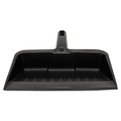 Rubbermaid® Commercial Heavy-Duty Dustpan, 8 1/4" w, Polypropylene, Charcoal
