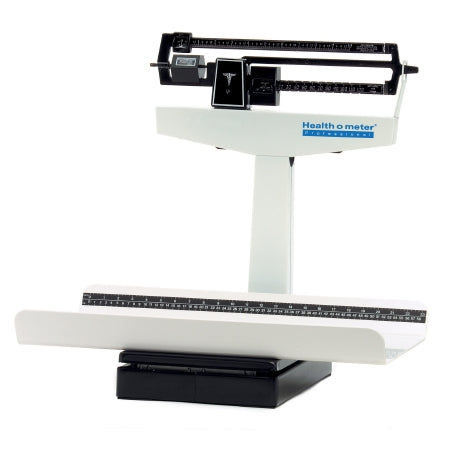 Health O Meter Baby Scale Health O Meter® Balance Beam Display 130 lbs. Capacity Black / Cream Analog