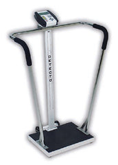Detecto Scale Floor Scale Detecto® Digital LCD Display 600 lbs. Capacity AC Adapter / Battery Operated