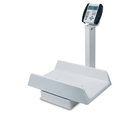 Detecto Scale Baby Scale Detecto® Balance Beam Display 130 lbs. Capacity White Battery Operated