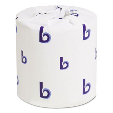 Boardwalk® Bathroom Tissue, Standard, Septic Safe, 2-Ply, White, 4 x 3, 500 Sheets/Roll, 96/Carton