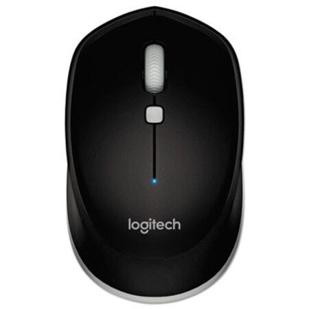 Logitech® M535 Bluetooth Mouse, 2.45 GHz Frequency/30 ft Wireless Range, Right Hand Use, Black