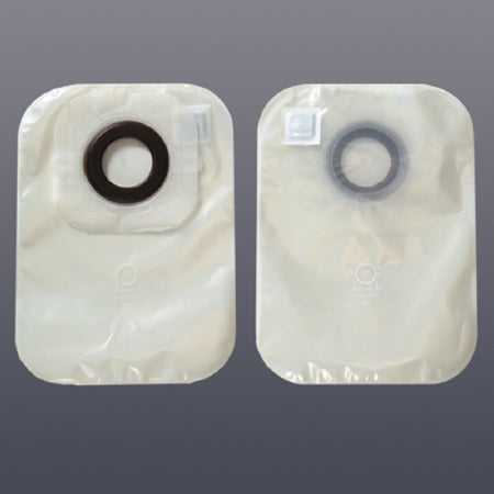 Hollister Colostomy Pouch Karaya 5 One-Piece System 12 Inch Length 7/8 Inch Stoma Closed End