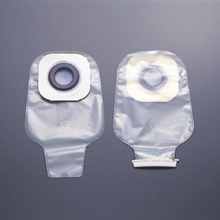 Hollister Colostomy Pouch Karaya 5 One-Piece System 12 Inch Length 1-3/8 Inch Stoma Drainable