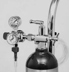 Mada Medical Products Mada Medical Oxygen Kit on Cart (Filled) Size E Aluminum