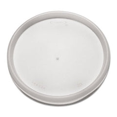 Dart® Plastic Lids for Foam Cups, Bowls and Containers, Flat, Vented, Fits 6-32 oz, Translucent, 1,000/Carton