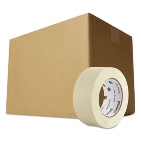 Universal® General-Purpose Masking Tape, 3" Core, 48 mm x 54.8 m, Beige, 24/Carton