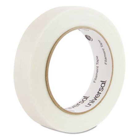Universal® 120# Utility Grade Filament Tape, 3" Core, 24 mm x 54.8 m, Clear