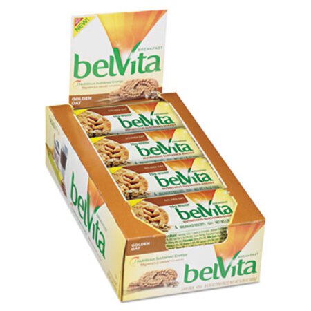 Nabisco® belVita Breakfast Biscuits, 1.76 oz Pack, Golden Oat, 64/Carton