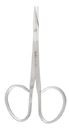 Tenotomy Scissors Miltex® Stevens 3-3/4 Inch Length OR Grade German Stainless Steel NonSterile Ribbon Style Finger Ring Handle Straight Blade Blunt Tip / Blunt Tip