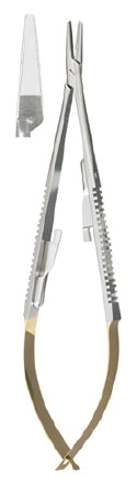 Miltex Needle Holder 5 1/2 Inch Length Smooth Jaws Spring Handle - M-249704-2025 - Each