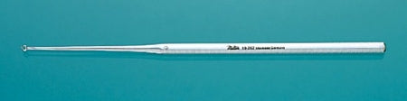 Ear Curette Miltex® Buck 6-1/2 Inch Length Single-ended Handle Size 0 Tip Straight Sharp Tip