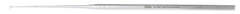 Ear Curette Miltex® Buck 6-1/2 Inch Length Single-ended Handle Size 00 Tip Straight Blunt Loop Tip