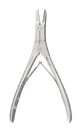 Miltex Nasal Cutting Forceps Miltex® Ruskin 7 Inch Length OR Grade German Stainless Steel NonSterile NonLocking Spring Handle Straight Cutting Tip - M-249838-1381 - Each