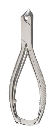 Nail Nipper Angled Concave Jaws 5-1/2 Inch Stainless Steel