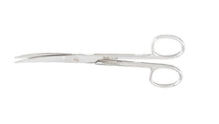 Miltex Operating Scissors Miltex® Deaver 5-1/2 Inch Length OR Grade German Stainless Steel NonSterile Finger Ring Handle Curved Blade Sharp Tip / Sharp Tip - M-250107-3913 - Each