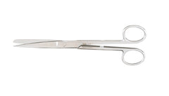 Miltex Operating Scissors Miltex® 7-1/2 Inch Length OR Grade German Stainless Steel NonSterile Finger Ring Handle Straight Blade Sharp Tip / Blunt Tip - M-250135-2851 - Each