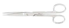 Miltex Operating Scissors Miltex® 6 Inch Length OR Grade German Stainless Steel NonSterile Finger Ring Handle Straight Blade Sharp Tip / Sharp Tip - M-250184-1830 - Each