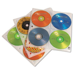 Case Logic® Two-Sided CD Storage Sleeves for Ring Binder, 25 Sleeves