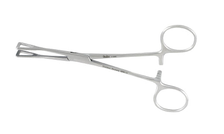 Miltex Hemostatic Forceps Miltex® Pennington 6 Inch Length OR Grade German Stainless Steel NonSterile Ratchet Lock Finger Ring Handle Straight Serrated Tip - M-250270-1967 - Each