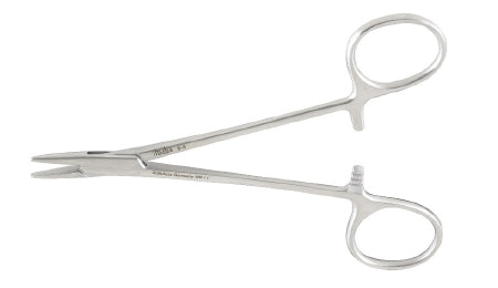 Miltex Needle Holder 5 Inch Length Smooth Jaws Finger Ring Handle - M-250329-2905 - Each