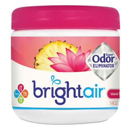 BRIGHT Air® Super Odor Eliminator, Island Nectar and Pineapple, Pink, 14 oz