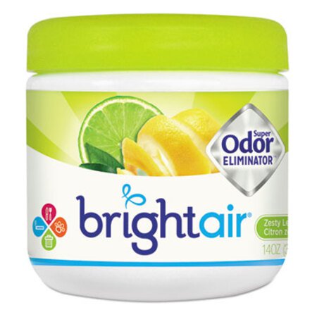 BRIGHT Air® Super Odor Eliminator, Zesty Lemon and Lime, 14 oz