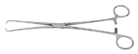 Tenaculum Forceps Vantage® Schroeder 9-1/2 Inch Length Floor Grade Stainless Steel NonSterile Ratchet Lock Finger Ring Handle Straight 1 X 1 Prongs