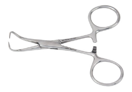 Miltex Towel Clamp Vantage® Backhaus 3-1/2 Inch Length Stainless Steel - M-250441-1029 - Each