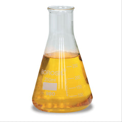250mL Glass Erlenmeyer Flasks 250mL ,12 / pk - Axiom Medical Supplies