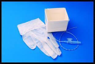 Vyaire Medical Suction Catheter Kit AirLife® Cath-N-Glove® 8 Fr. NonSterile - M-251270-3156 - Case of 100