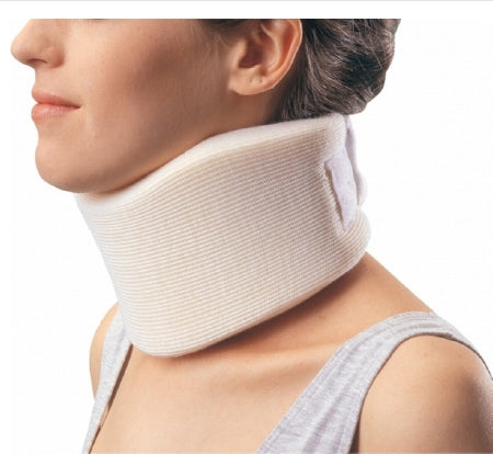 DJO Cervical Collar ProCare® Form Fit™ Contoured / Medium Density Adult X-Large One-Piece 4-1/2 Inch Height 24 Inch Length 16 to 22 Inch Neck Circumference