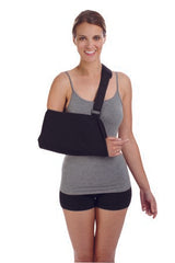 DJO Arm Sling with Pad Procare® Deluxe Hook and Loop Strap Closure X-Small