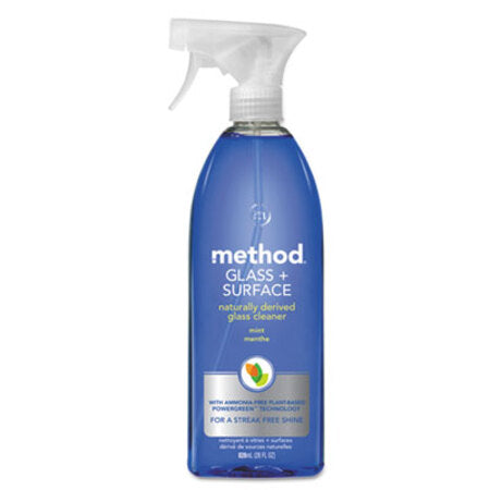 Method® Glass and Surface Cleaner, Mint, 28 oz Spray Bottle