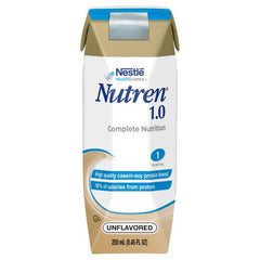 Nestle Healthcare Nutrition Tube Feeding Formula Nutren® 1.0 8.45 oz. Carton Ready to Use Unflavored Adult