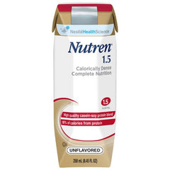 Nestle Healthcare Nutrition Tube Feeding Formula Nutren® 1.5 8.45 oz. Carton Ready to Use Unflavored Adult