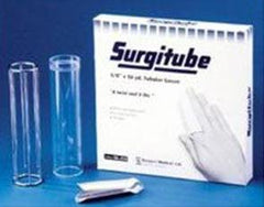 Derma Sciences Tubular Retainer Dressing Surgitube® Cotton 1 Inch X 50 Yard Size 2 Beige Large Finger / Toe NonSterile
