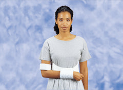 DeRoyal Shoulder Immobilizer DeRoyal® Small Elastic Contact Closure Left or Right Shoulder