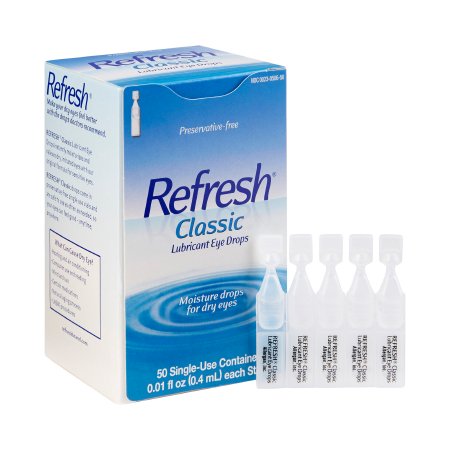 Allergan Pharmaceutical Eye Lubricant Refresh® Classic 0.01 oz. Eye Drops