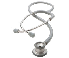 American Diagnostic Corp Classic Stethoscope Adscope® Gray 1-Tube 22 Inch Tube Double-Sided Chestpiece