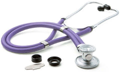 American Diagnostic Corp Sprague Stethoscope Adscope® Lavender 2-Tube 22 Inch Tube Double-Sided Chestpiece