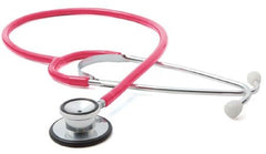 American Diagnostic Corp Classic Stethoscope Proscope™ 670 Pink 1-Tube 21 Inch Tube Double-Sided Chestpiece